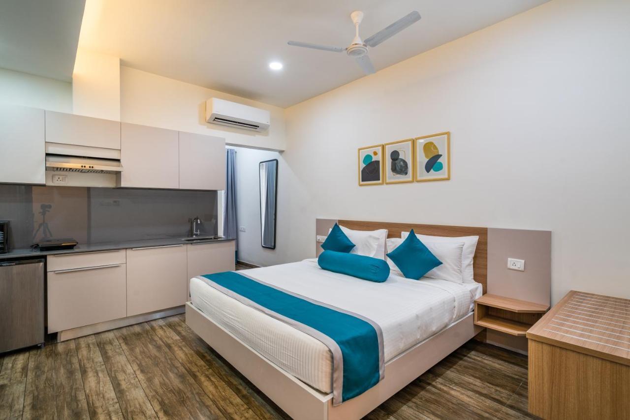 Skyla Studios & Suites - Hitech City Hyderabad Eksteriør bilde