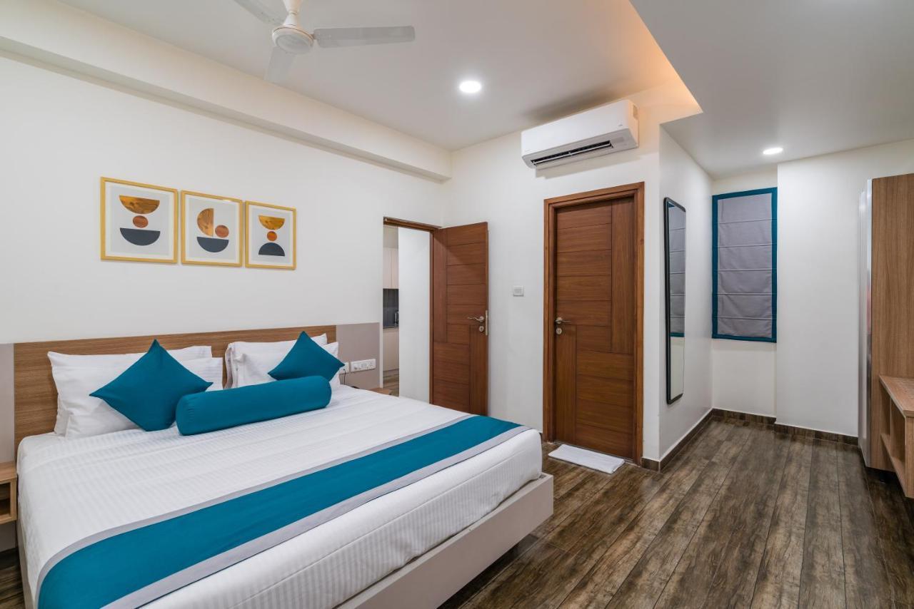 Skyla Studios & Suites - Hitech City Hyderabad Eksteriør bilde